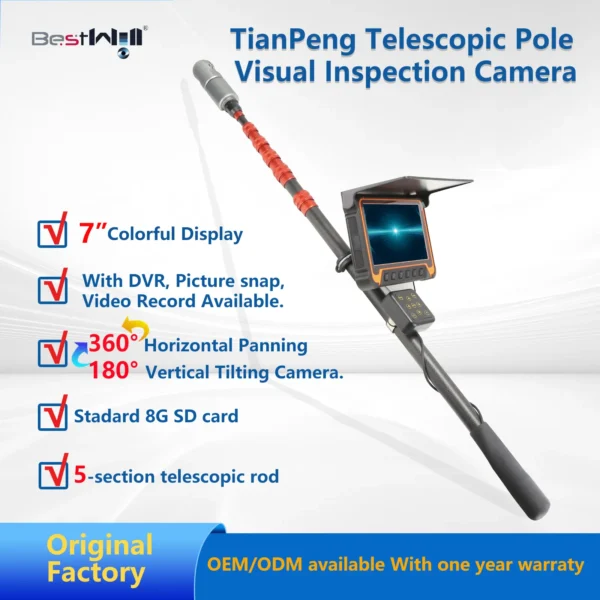 TH700-6NA2-Telescopic Pole Inspection Camera - Image 4