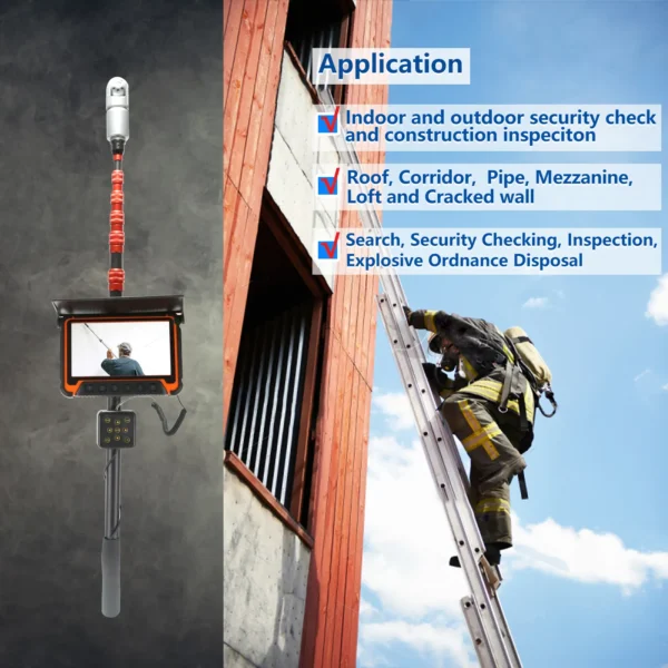 TH700-6NA2-Telescopic Pole Inspection Camera - Image 8