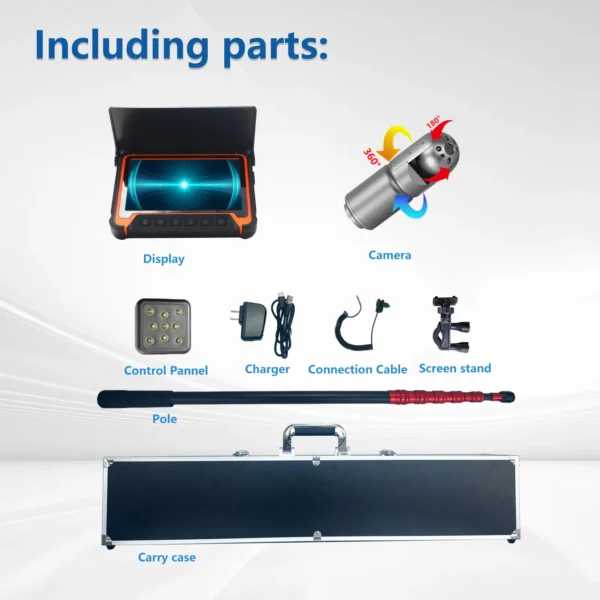 TH700-6NA2-Telescopic Pole Inspection Camera - Image 9