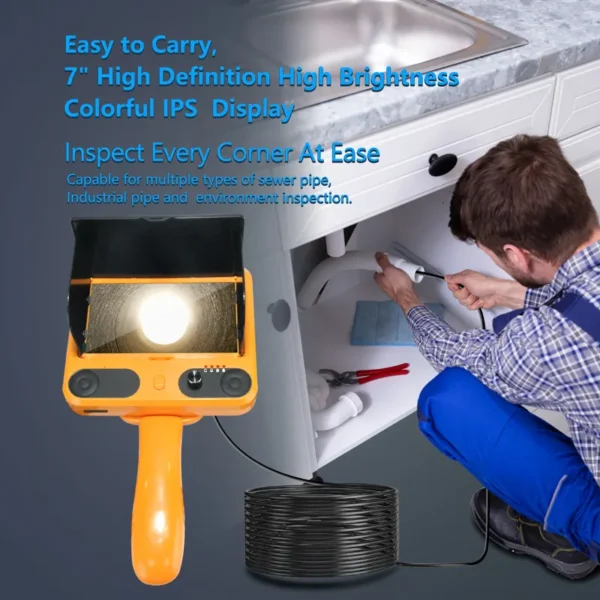 TH0702-DC1-Pipe Inspection Camera - Bild 9